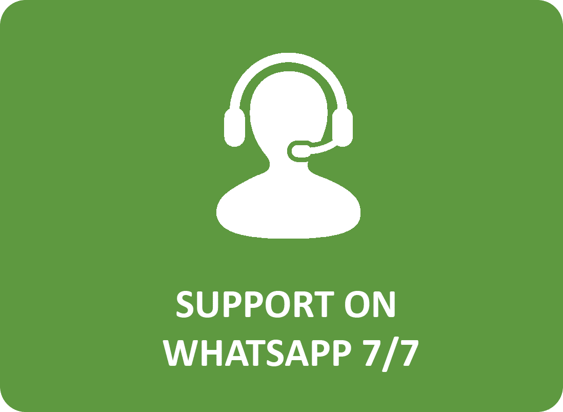 Carte support Whatsapp 7/7